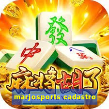 marjosports cadastro